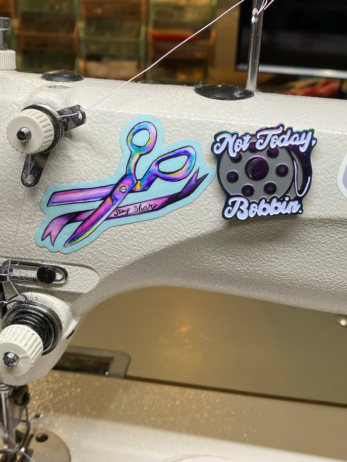 Not Today, Bobbin. | 1.5" Machine Magnet