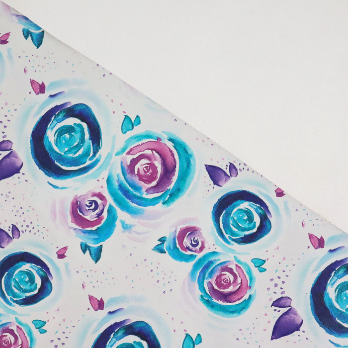OG Watercolor Roses | 18" Luxe Vinyl Roll - Mid-Weight