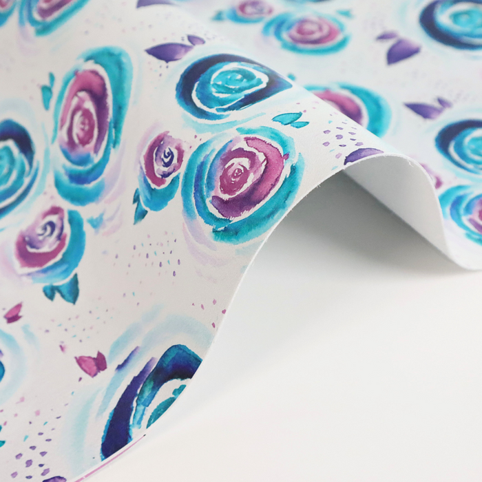 OG Watercolor Roses | 18" Luxe Vinyl Roll - Mid-Weight