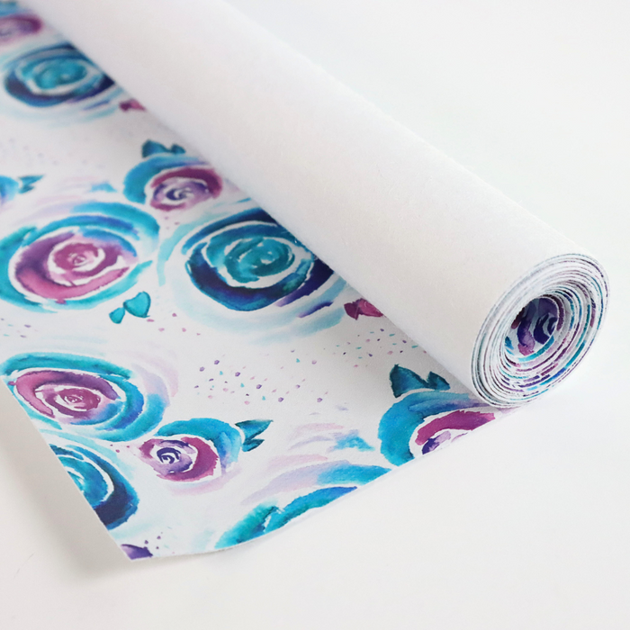 OG Watercolor Roses | 18" Luxe Vinyl Roll - Mid-Weight