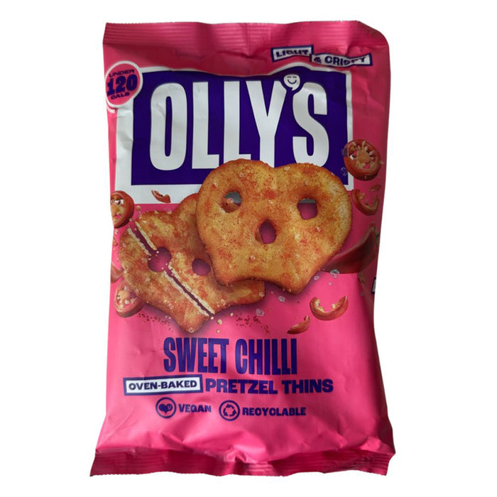 Add bold flavor to your snack time with Olly's Red Pepper Seasoned Crackers.