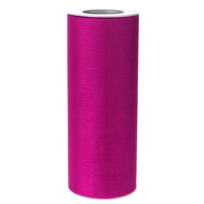 Organza Spool Roll, 6-Inch, 25 Yards