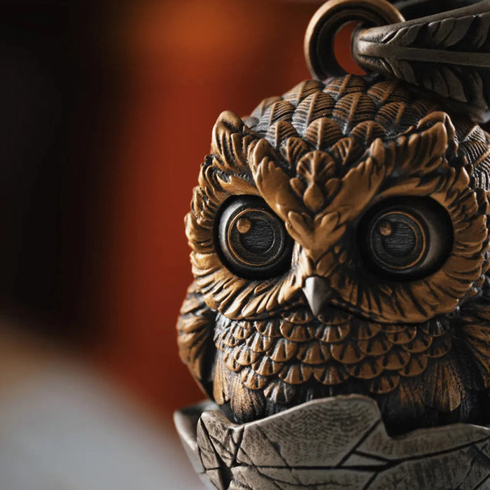 Owl Fidget Pendant