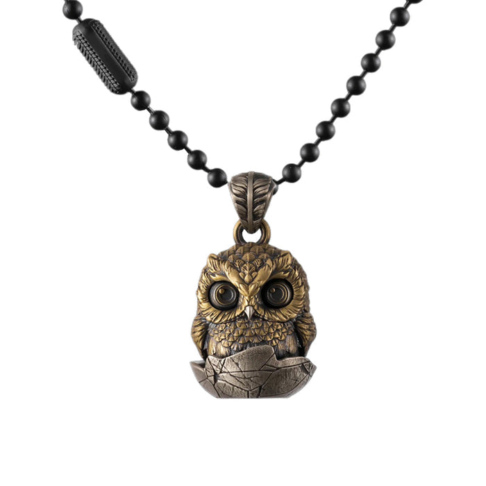 Owl Fidget Pendant