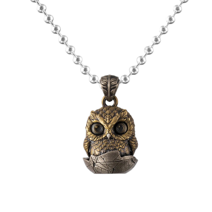 Owl Fidget Pendant