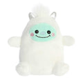 Palm Pals Baker Yeti plush toy, front view.