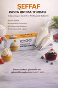 The Pasta Urunleri Disposable Pastry Bag 72 Count is designed for easy, hygienic, and reliable cake decorating.