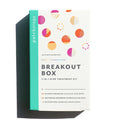 Patchology Breakout Box 3-in-1 Acne Treatment Kit in box packaging, front view.