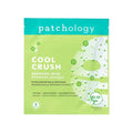 Patchology Cool Crush hydrogel sheet mask in packaging on a white background.