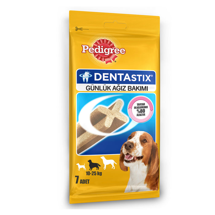 Pedigree Dentastix Dog Treat Sticks are specially designed dental chew treats created to support your dog’s daily oral care routine.