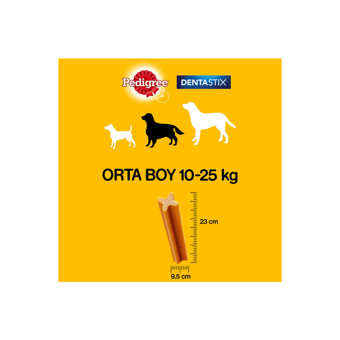 Pedigree Dentastix Dog Treat Sticks are specially designed dental chew treats created to support your dog’s daily oral care routine.