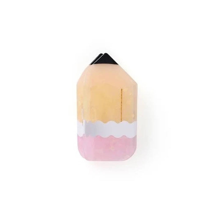 Pencil-shaped claw hair clip, front view, on a plain white background.