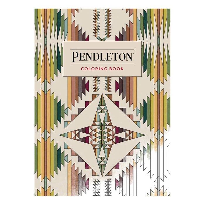 Front cover of the Pendleton Coloring Book.