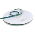 Picot-edge Double Face Satin Ribbon, Teal, 3/16-Inch, 50 Yards