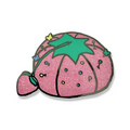 Pin Cushion in Pink Glitter | 1.75” Machine Magnet