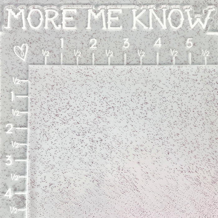 Pink Glitter | 18" Clear TPU Vinyl Roll