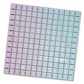 Pink to Teal Gradient | Clear - 13” x 13” Ruler