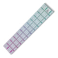 Pink to Teal Gradient | Glitter  - 12" x 2.5” Ruler