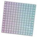 Pink to Teal Gradient | Glitter  - 13” x 13” Ruler