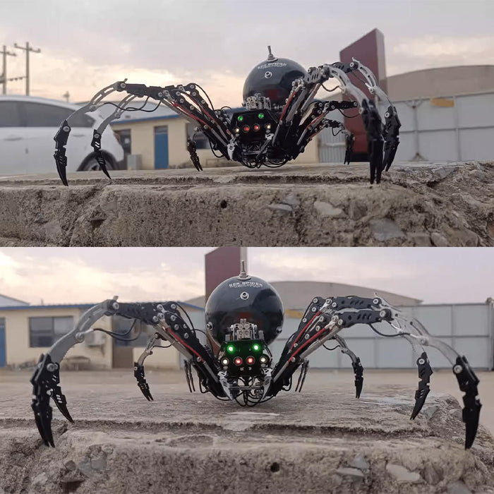 Post-Apocalyptic Jumping Spider Spider 3D Metal Puzzle Kits DIY Desert Punk Assembly