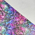 Prismatic Roses | 18" Luxe Vinyl Roll - Mid-Weight
