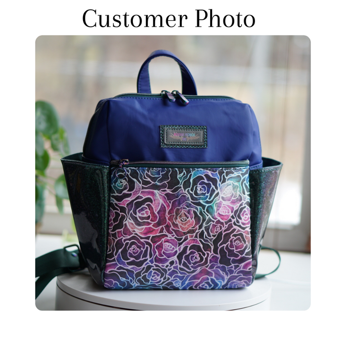 Prismatic Roses | 18" Luxe Vinyl Roll - Mid-Weight