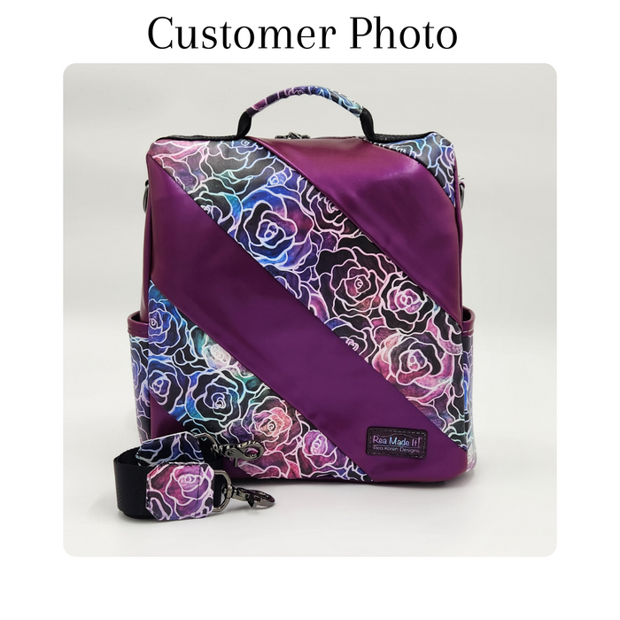 Prismatic Roses | 18" Luxe Vinyl Roll - Mid-Weight