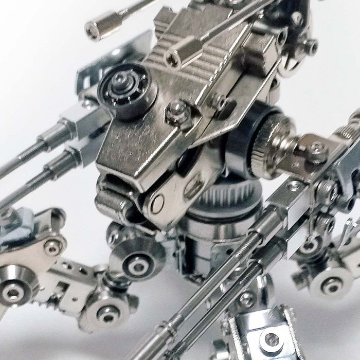 Quadruped Fighting Mecha 3D Metal Model Building Kits 410PCS