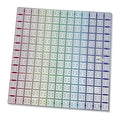 Rainbow Gradient | Clear - 13” x 13” Ruler