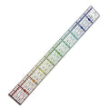 Rainbow Gradient | Glitter - 10” x 1.25" Ruler
