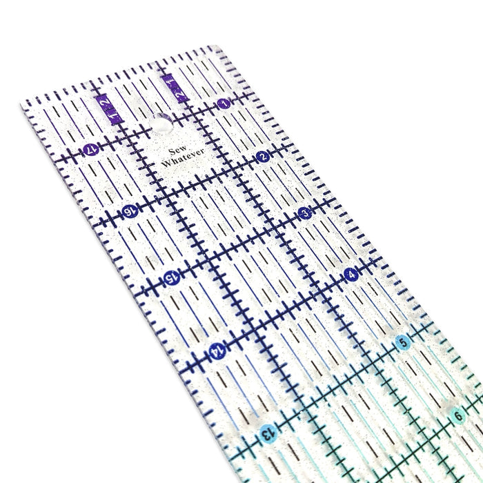 Rainbow Gradient | Glitter - 18” x 3” Ruler