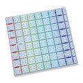 Rainbow Gradient | Glitter  - 8.5” x 8” Ruler