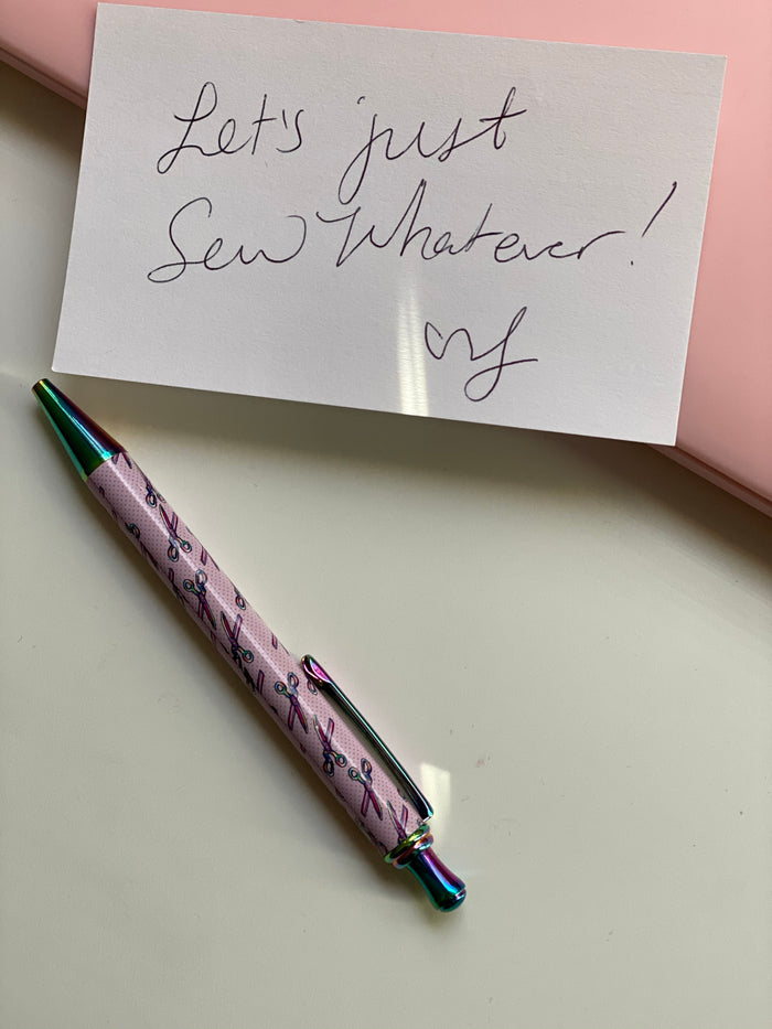 Rainbow Scissors Clicky Pen | Single