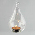 Raindrop Glass Terrarium Air Plant Home Decor, 5-1/2-inch