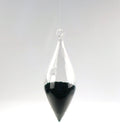 Raindrop Glass Terrarium Air Plant Home Decor, 8-inch w/ Hook