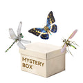 Random 3pcs/set Steampunk Dragonfly Mosquito Butterfly Mystery Box 3D Insect DIY Model Kits