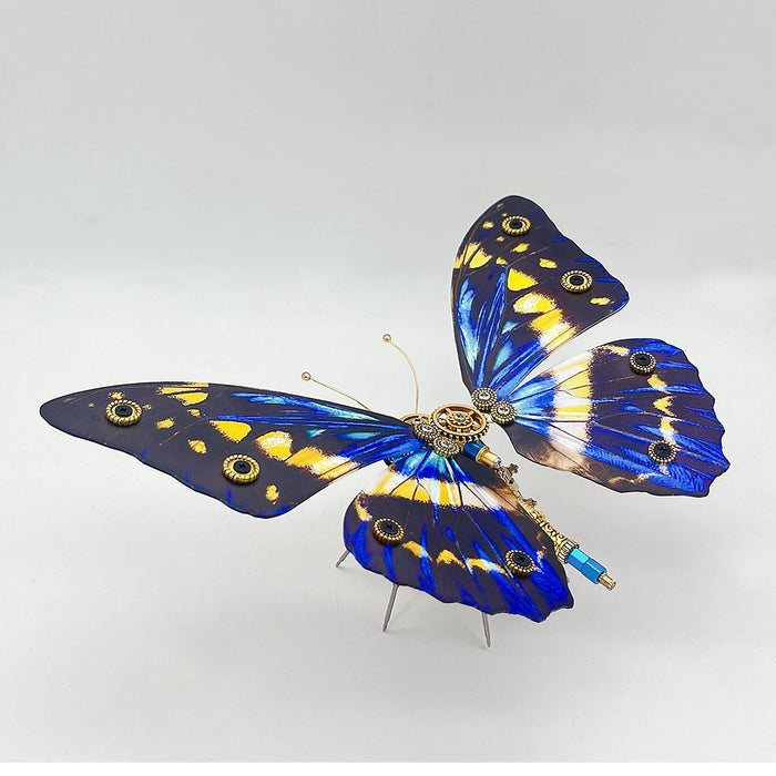 Random 3pcs/set Steampunk Dragonfly Mosquito Butterfly Mystery Box 3D Insect DIY Model Kits