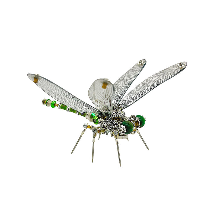 Random 3pcs/set Steampunk Dragonfly Mosquito Butterfly Mystery Box 3D Insect DIY Model Kits