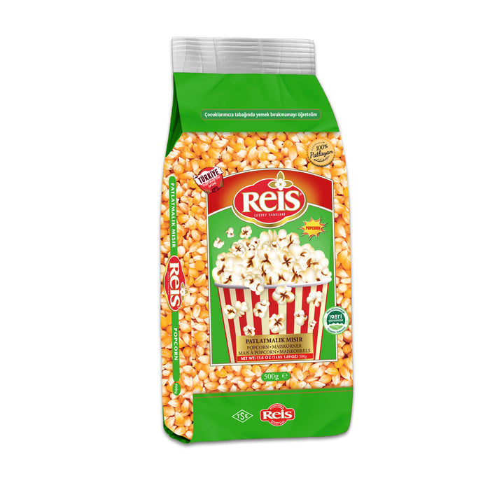 Reis Patlatmalik Misir Popcorn Kernels bring the simple joy of freshly popped corn straight to your kitchen.