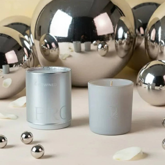 Rewined Metallic Prosecco Candle
