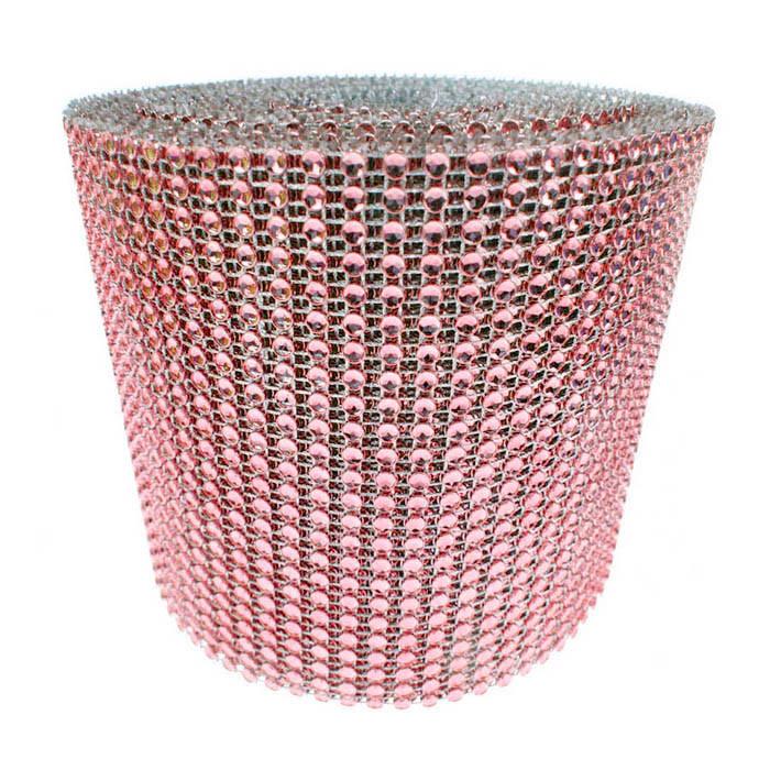 Rhinestone Diamond Wrap Ribbon, 4-3/4-Inch, 10 Yards