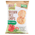 Rice Up Paprika Chips bring a bold pepper flavor to a light and crispy whole grain snack.