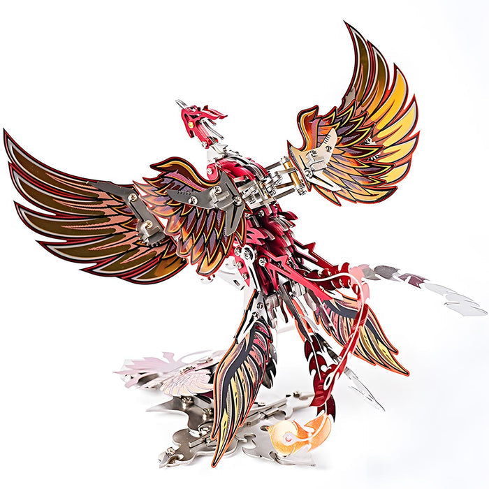 Rise of the Phoenix Born of Fire 3D Metal Mechanical Kinetic Phoenix Model Kits