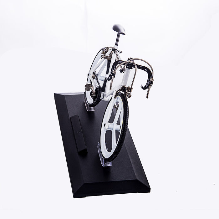 Road Bike Model Metal Assembly Bicycle Kit 1/8 Simulation Bike Toy 90Pcs