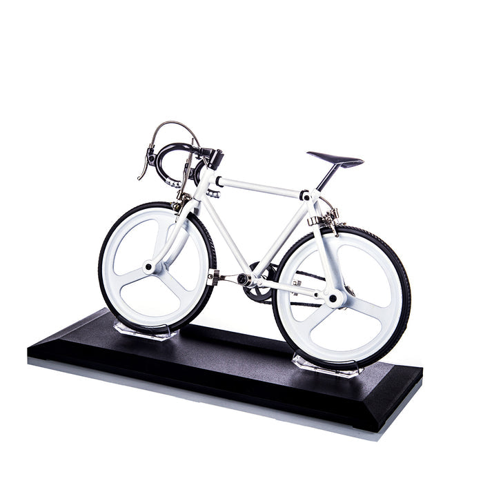 Road Bike Model Metal Assembly Bicycle Kit 1/8 Simulation Bike Toy 90Pcs