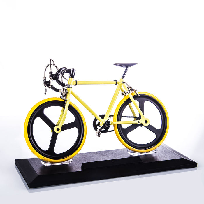 Road Bike Model Metal Assembly Bicycle Kit 1/8 Simulation Bike Toy 90Pcs