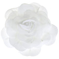 Rose Foam Wall Flower, White, 19-Inch