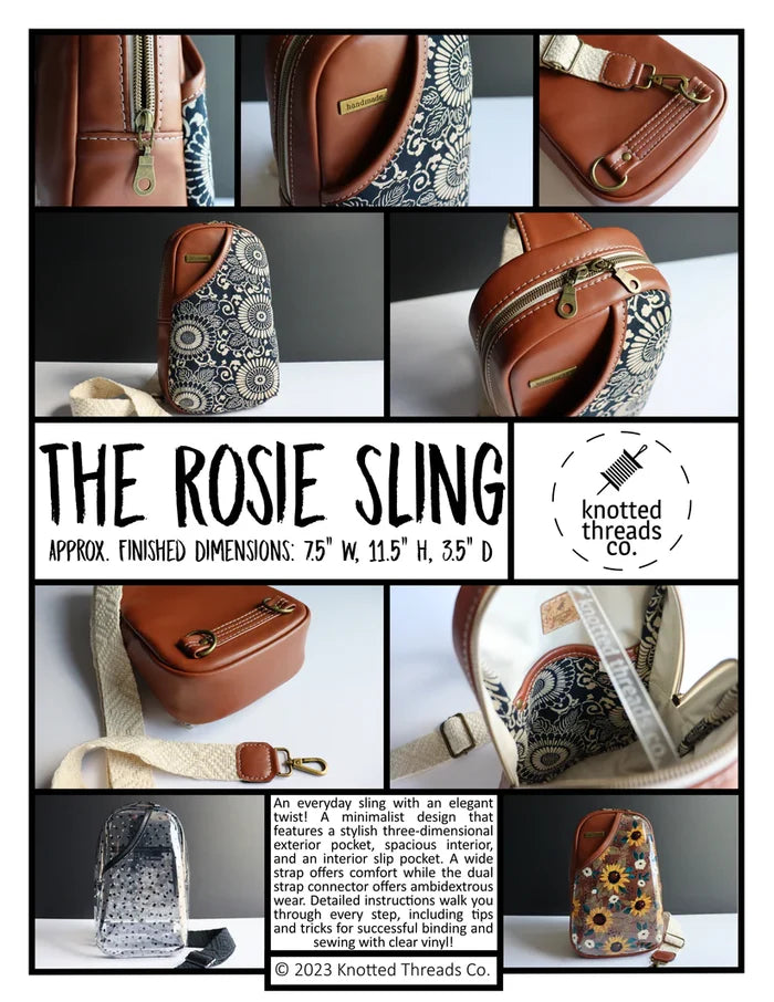 Rosie Sling by Knotted Threads Co. | Hardware Kit