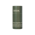Routine Dirty Hipster No. 1 Natural Deodorant Stick in olive green cardboard tube packaging, lid on.