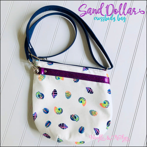 Sand Dollar Crossbody Bag Large by Needle & Anchor | Hardware Kit